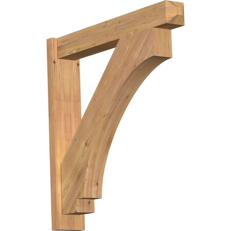 Ekena Millwork Imperial Craftsman Smooth Outlooker, Western Red Cedar, 5 1/2"W x 32"D x 32"H OUT06X32X32IMP04SWR